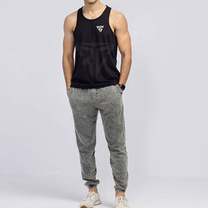 Servicio OEM, Último Diseño, Camiseta sin Mangas Casual de Punto, Holgada, para Hombre, 100% Poliéster, Secado Rápido, Transpirable, Alta Calidad, Personalizable - Product Image 3