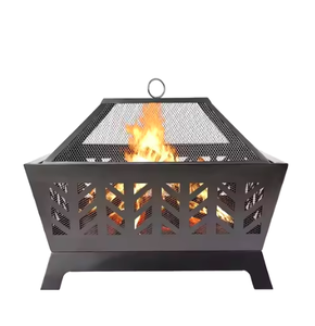 Soporte de pozo de fuego antideslizante de la más alta calidad Fiestas de Navidad Decoración de jardín Estufa de leña con recubrimiento en polvo para clima caluroso - Product Image 3