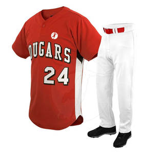 Uniforme de Béisbol Hip Hop Urbano, Transpirable, con Logotipo Personalizado, Unisex, Ropa Deportiva de Alta Calidad, Gran Venta - Product Image 2