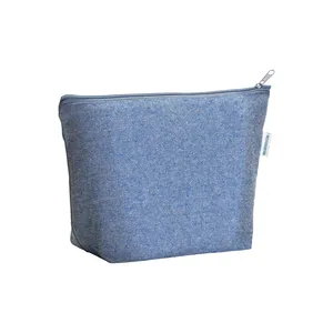Borsa da Toilette Sostenibile in Cotone Riciclato, Beauty Case Eco-Friendly per Gadget - Product Image 2