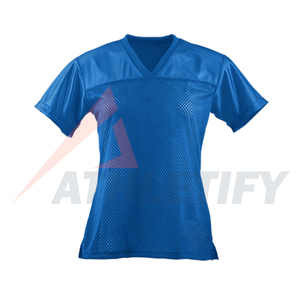 Jersey de Fútbol Americano Personalizable para Mujer, Transpirable, 100% Poliéster, Ropa Deportiva Cómoda de Alta Calidad para el Día del Juego y Entrenamiento - Product Image 3