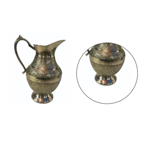 Venta caliente de jarra de latón, jarra para servir agua, jarra para servir de peso ligero de grado de calidad con asa disponible a bajo precio - Product Image 2