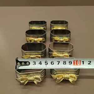 Ronds de serviette, ronds de serviette en rotin, ronds de serviette en osier, décor de table - Product Image 2