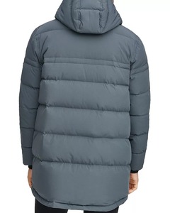 Veste d'hiver matelassée en duvet sur mesure pour hommes et femmes, col montant chaud, style décontracté et tendance - Product Image 6