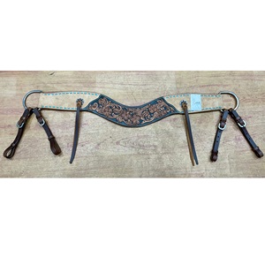 ปลอกคอหนังคุณภาพสูงคอเสื้อคอเสื้อหนังแบบชาวตะวันตกแบบหยาบแกะดีไซน์ล่าสุด - Product Image 1