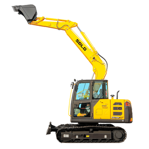 Nueva excavadora SDLG E675H, excavadora hidráulica compacta de 7 toneladas, proveedor de maquinaria de movimiento de tierras confiable - Product Image 1