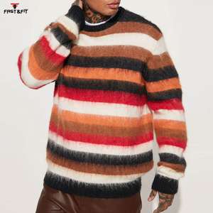 Suéter de Punto Personalizado Antiarrugas y Transpirable con Cuello Redondo para Invierno con Opciones Personalizables - Product Image 3