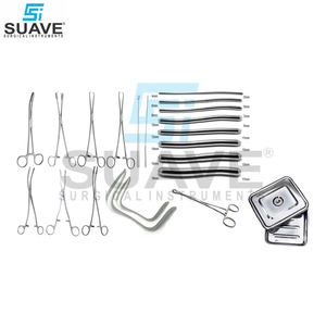 SUAVE SURGICAL INSTRUMENTS Juego de instrumentos vaginales básicos de acero inoxidable quirúrgico, dilatación y curetaje de la mejor calidad - Product Image 2