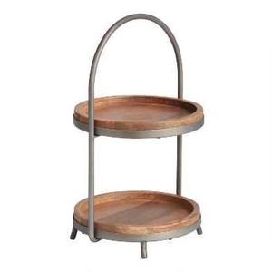 Wooden round <b>cake</b> <b>stand</b> - Product Image 1