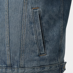 Chaqueta Vaquera para Hombre de Alta Calidad y Transpirable, la Más Vendida, Ropa Casual, Tejido Suave al Tacto, Chaquetas Vaqueras para Hombre para Actividades al Aire Libre - Product Image 5