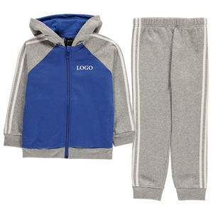 Zip-Up haute qualité personnalisé Logo impression survêtement vêtements de sport décontractés Collection d'hiver tenues tendance pour les enfants 2026 - Product Image 5