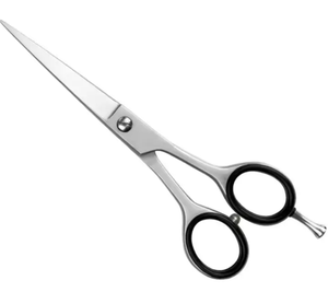 Ciseaux de coiffeur haut de gamme avec étui en cuir écologique Logo personnalisé OEM - Product Image 4