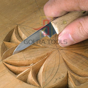 Nouvel ensemble de 5 outils de sculpture sur bois et acier, design dernier cri, vente chaude - Product Image 6