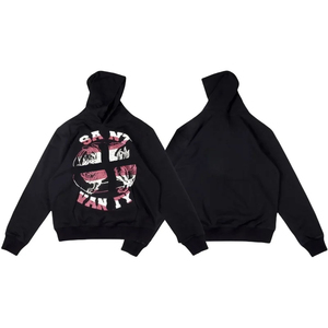 Alta calidad al por mayor Saint Vanity 100% algodón Simple Popular Casual Oversize hombres y mujeres Sudadera con capucha - Product Image 1