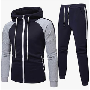 Nouveau Survêtement d'Hiver Unisexe 2-en-1 en Polaire Respirant et Élégant pour Adultes, avec Pull à Capuche et Pantalon de Jogging à Taille Élastique en Polyester Uni – Collection 2025 - Product Image 5