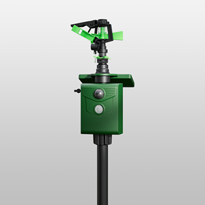 Repelente de animales al aire libre ecológico Sensor de movimiento PIR solar con rociador de agua de 360 ° para ahuyentar a las plagas - Product Image 1