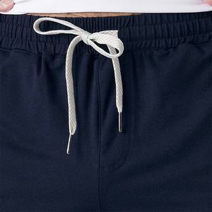 Wholesale Athletic Slim Fit <b>Stretchy</b> Plain Soft Joggers With Pocket Elastic Waist Drawstring Polyester Spandex Jogger Pant <b>Men</b> - Product Image 3