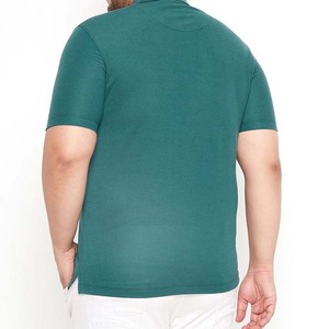 Nouveau style à manches courtes et bas quantité minimale de commande polos Slim Fit de haute qualité pour hommes dans un design de couleur unie pour une tenue décontractée avec séchage rapide - Product Image 2