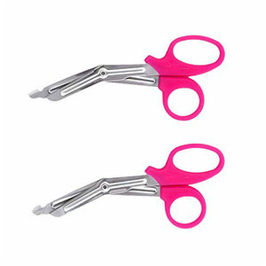 Nouveauté Ciseaux chirurgicaux EMT pour traumatismes de couleur rose avec poignée de bonne qualité à prix raisonnable par INNOVAMED - Product Image 1