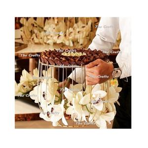 Extremely Good Design Chocolate <b>Cake</b> <b>Stand</b> With High Quality Metal Sweets Dates <b>Stand</b> for Wholesale Supplier - Product Image 5