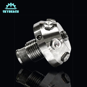 <span class=keywords><strong>CNC</strong></span> gia công phần nhôm thép không gỉ <span class=keywords><strong>CNC</strong></span> nhôm Brass thép phay quay chải 5 trục 316 304 bộ phận - Product Image 1