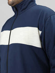 Chándal informal para hombre con logotipo personalizado OEM, chándal de invierno de poliéster de dos piezas para hombre - Product Image 2