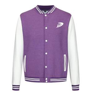 Veste Lettermen personnalisable pour adultes tissu de laine d'hiver à prix réduit avec col à capuche état neuf - Product Image 1