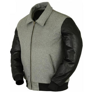 แจ็คเก็ตเบสบอลแบบใหม่ปี 2026 ขายส่ง แจ็คเก็ตเบสบอลลำลอง ออกแบบโลโก้ได้ตามต้องการ เสื้อโค้ทเบสบอล ผ้าฝ้าย แจ็คเก็ตวาร์ซิตี้สำหรับทุกเพศ - Product Image 1