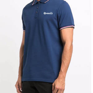 Camisetas Polo personalizadas de talla grande para hombre, tejido liso estampado bajo demanda de Heboldimpex - Product Image 4