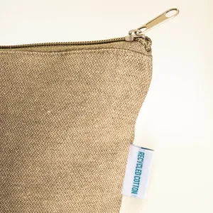 Borsa da Toilette Sostenibile in Cotone Riciclato, Beauty Case Eco-Friendly per Gadget - Product Image 4