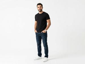 Camiseta Lisa de Algodón 100% de Corte Regular - Transpirable, Fabricada en Estambul para Hombre y Mujer, Venta al por Mayor, Marca Personalizada Privada - Product Image 1