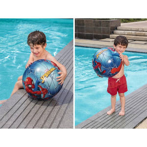 Pelota de Playa Inflable Bestway de 51 cm con Diseño de Spiderman, Material de PVC para Actividades Acuáticas - Product Image 3