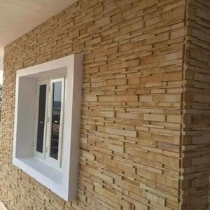 ไม้สักธรรมดาไม้สักหินทรายผนังกระเบื้องขัดสักกระเบื้องหินทรายธรรมดา - Product Image 1