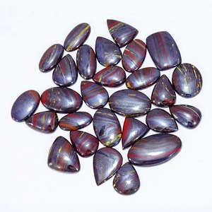 Cabujones de ojo de tigre de hierro natural, piedras preciosas de ojo de tigre de hierro semipreciosas increíbles, venta al por mayor, piedras preciosas sueltas caídas de curación energética - Product Image 4