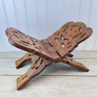 Elegante Soporte de Madera para Libros Sagrados, Plegable y Duradero, para Corán, Biblia, Gita, Estudio Espiritual, Lectura, Oración, de Lujo