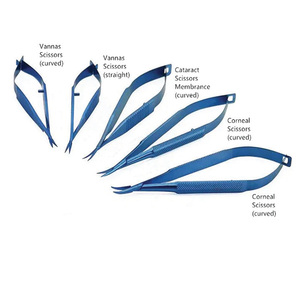 Juego de 21 Piezas de Instrumentos Oftálmicos Manuales de Titanio y Acero Inoxidable, Kit de Herramientas para Cirugía de Párpados y Cataratas, Certificado MOL - Product Image 5