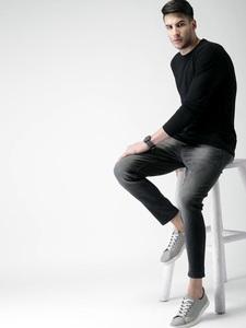 เสื้อยืดแขนยาวผ้าคอตตอนถักสำหรับผู้ชายเสื้อพิมพ์ลายตัวอักษรสำหรับฤดูร้อนแห้งเร็วทำจากผ้าฝ้าย100% - Product Image 2