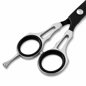 Professional 7.0 Inch <b>Black</b> <b>Titanium</b> Stainless Steel Scissors And Premium Salon Shears - Product Image 2