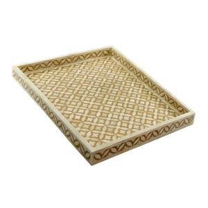 Hot Sale Artisan-Crafted Bone Inlay Serving <b>Tray</b> for Breakfast in Bed or <b>Cocktail</b> Parties Use Available at Good Price - Product Image 5