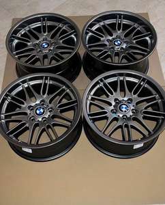 ล้อแม็กซ์ X6 OEM M Sport ชุด 4 วง 5 รู 112 พร้อมยาง สภาพใหม่ สีเงิน/โครเมียม/บรอนซ์/เงา วัสดุเหล็ก - Product Image 2