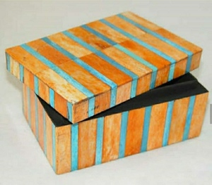 Boîte à bijoux rectangulaire en MDF faite à la main 2025, taille et design personnalisés, logo personnalisé imprimé au laser, rangement hautement artisanal, décoratif - Product Image 4