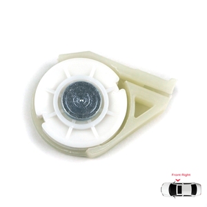 BWR1069 Rueda de Esquina para Reparación de Elevalunas, Puerta Delantera Derecha para Vito Viano Mixto Clase V MK2 W639 2003-2010 6397200146 - Product Image 1