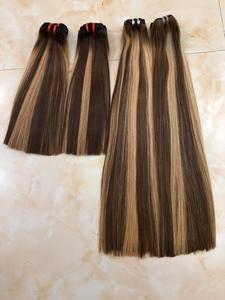 Cabello crudo vietnamita sedoso y suave el mejor proveedor de color piano de Peluca de cabello humano - Product Image 4