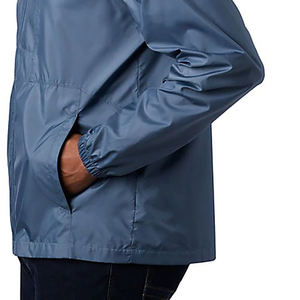 Vestes de pluie imperméables unisexes Vestes de voyage et de randonnée imprimées sur mesure avec design pliable et compact - Product Image 4