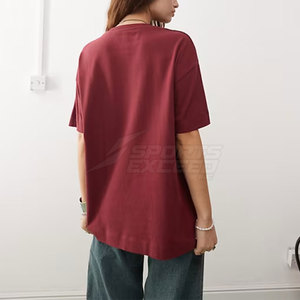 Camiseta de manga corta superventas, camiseta de gran tamaño, nuevo diseño, camiseta de gran tamaño, camiseta de moda de gran tamaño para adultos - Product Image 2