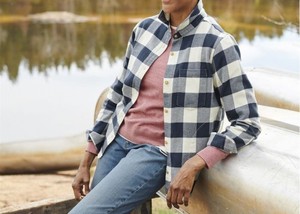 เสื้อเชิ้ตผ้าสักหลาดผ้าฝ้ายลายสก๊อตแขนยาวสำหรับผู้ชาย, เสื้อเชิ้ตแขนยาวลำลองแบบเต็มตัวกระดุมลายตารางขนาด Shirt-6XL - Product Image 4