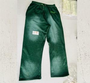 Pantalones Deportivos Casuales de Moda Urbana para Hombre, Estilo Retro, Holgados, con Efecto Desgastado por el Sol, Ropa de Marca, para Parejas, Estilo Medio Acampanado, Invierno, 100% Orgánico - Product Image 1