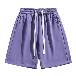 Pantalones Cortos de Poliéster Ecológicos para Hombre, Estilo Urbano, de Primera Calidad, al por Mayor, MOQ Bajo, Cintura Elástica Larga - Product Image 1
