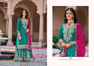 Costume traditionnel pakistanais Salwar Kameez de qualité standard avec ensemble Dupatta pour la collection nuptiale disponible à des prix de gros - Product Image 3
