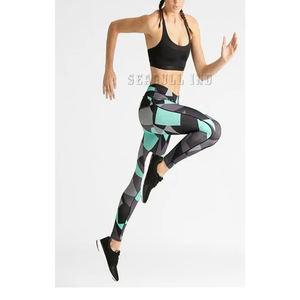 Pantalones de yoga personalizables para mujer Leggings Fábrica Sublimación personalizada Impreso Ropa deportiva - Product Image 1